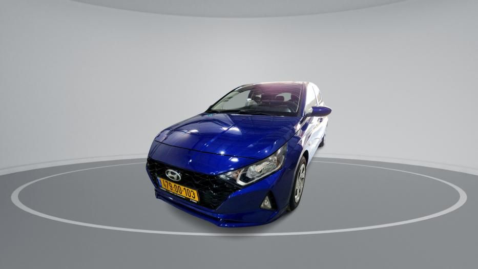 יונדאי i20 כחול