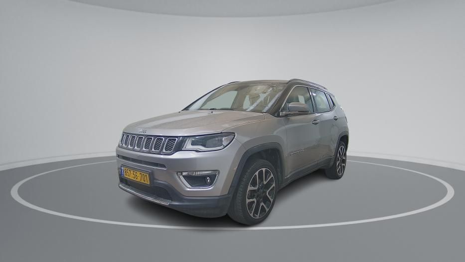 ג'יפ קומפאס כסף